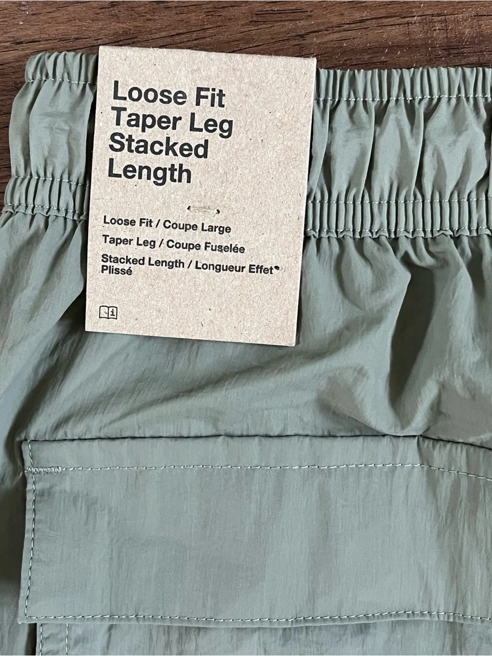 Nike Tech Woven Cargo Pants ‘Light Army Black’ (size mens S)